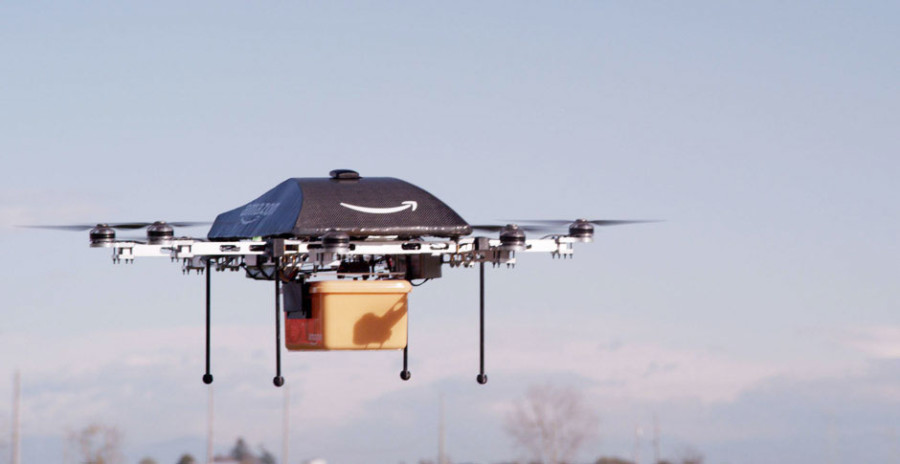 Amazon drones to be tested outside