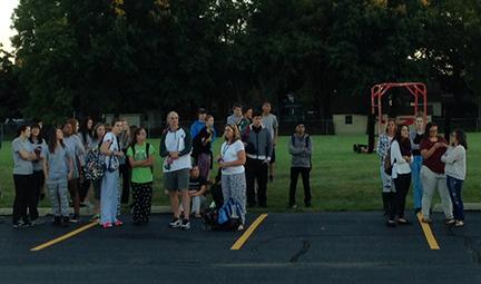 False fire alarm kicks off homecoming week