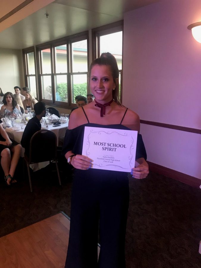 Most school spirit: Haley Kraulidis & RJ Kohlstedt (not pictured)