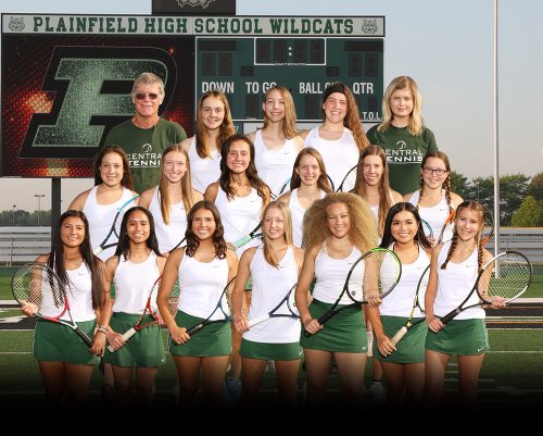 The tennis team became conference champs with their win in the tournament on Oct. 8