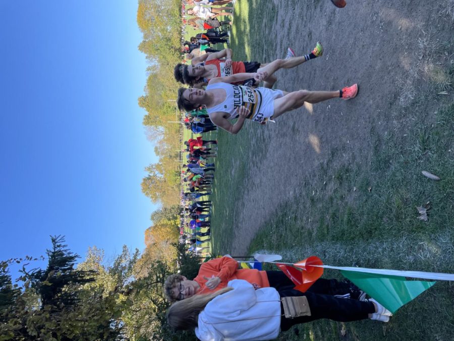 Aaron Wykoff, senior, earned his best time at the Peoria state meet on Nov. 5