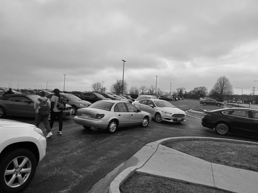 Chaotic students create car catastrophes