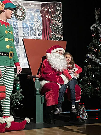 Annual cookies with Santa instills Christmas cheer